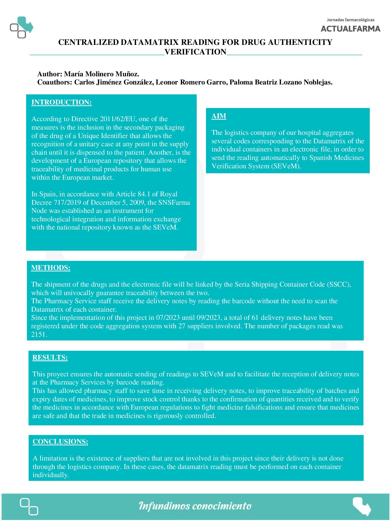 Descargar CENTRALIZED DATAMATRIX READING FOR DRUG AUTHENTICITY VERIFICATION