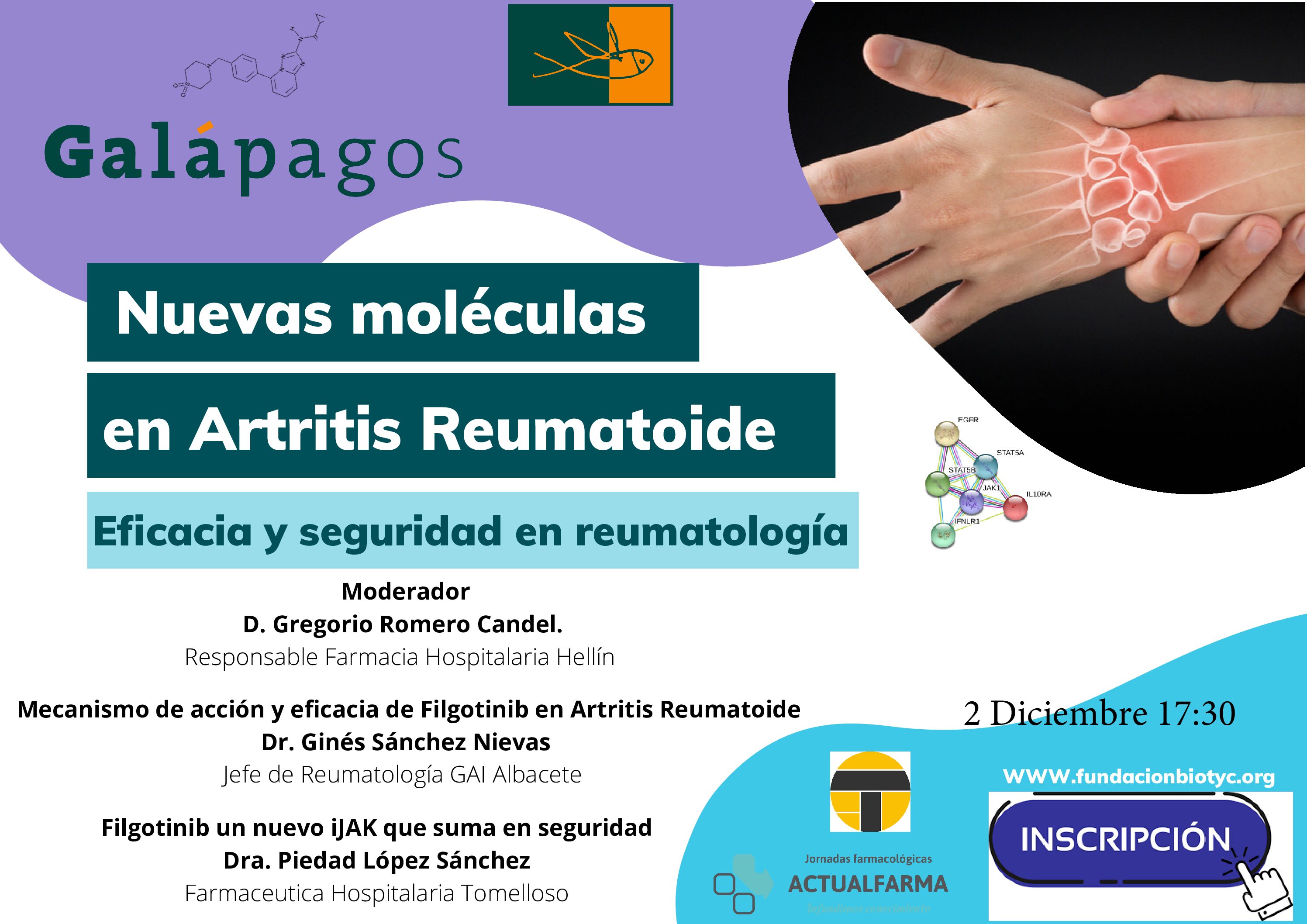 Nuevas moléculas en Artritis Reumatoide