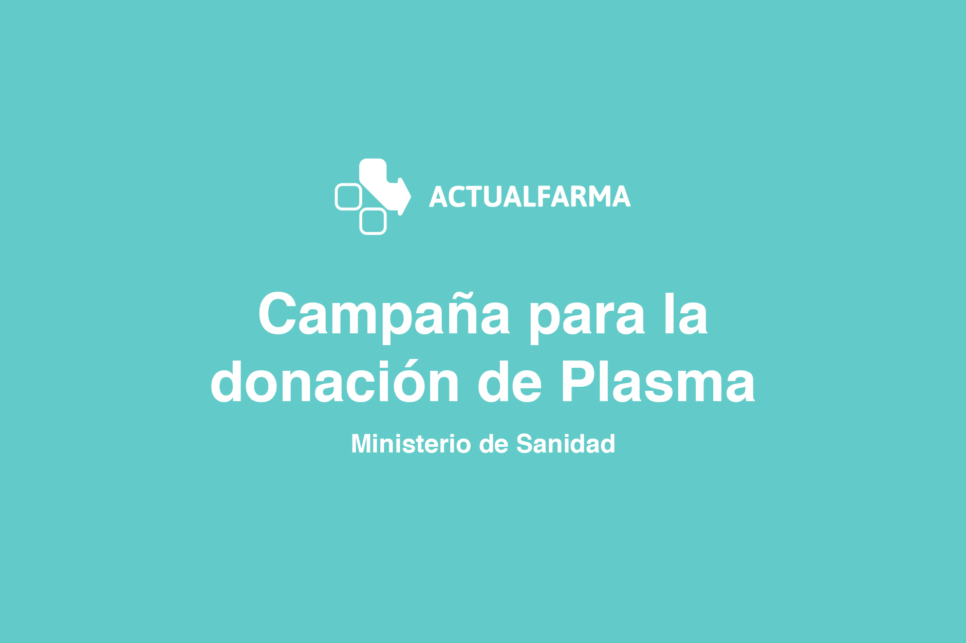 Campaña para la donación de Plasma